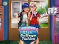 Joc Ladybug Elsa College Moda  en línia