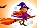 Joc Simpàtic trencaclosques de bruixes de Halloween  en línia