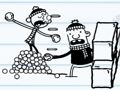 Joc StickMan lluita de neu  en línia