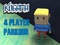 Joc Parkour Kogama per a 4 jugadors  en línia
