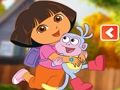 Joc Dora l'exploradora el llibre per pintar  en línia