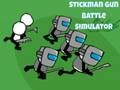 Joc Simulador de batalla de pistola stickman en línia