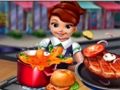 Joc Cuinant hotdogs i hamburgueses ràpides  en línia