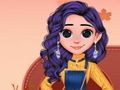 Joc Sessió de moda de tardor violeta  en línia