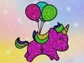 Joc Llibre per pintar Unicorns brillants  en línia