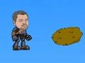 Joc No mireu cap amunt! Saltant  en línia