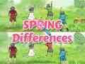 Joc Diferències de primavera  en línia