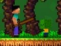 Joc Noob vs Zombies - Bioma del bosc  en línia