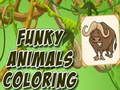 Joc Pintar Animals Funky  en línia