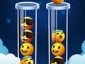 Joc Trencaclosques d'ordenació de colors d'emoji  en línia