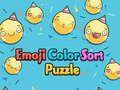 Joc Trencaclosques d'ordenació de colors d'emoji  en línia