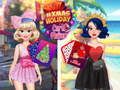 Joc Creador de targetes de vacances de #Xmas  en línia