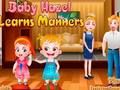 Joc Baby Hazel aprèn les maneres  en línia