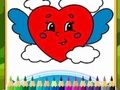 Joc Proposta d'amor per pintar  en línia