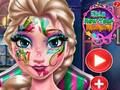 Joc Maquillatge d'any nou Elsa  en línia