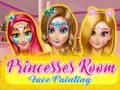 Joc Pintura facial a l'habitació de les princeses  en línia