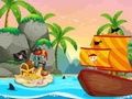Joc Viatge pirata per pintar  en línia