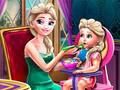 Joc Alimentació per a nens petits de la reina del gel  en línia