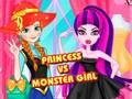 Joc Princesa vs Nena Monstre  en línia