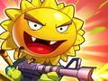 Joc Zombies Gun War of Plants Evolution en línia