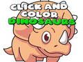 Joc Feu clic a I acoloreix dinosaures  en línia