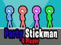 Joc Party Stickman 4 jugador en línia