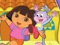 Joc Dora l'explorador arriba a les botes  en línia