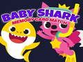 Joc Coincidència de targetes de memòria Baby Shark  en línia