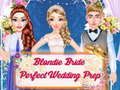 Joc Blondie Bride Preparació perfecta del casament  en línia