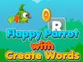 Joc Flappy Parrot amb Crear paraules  en línia