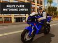 Joc Conductor de moto de la persecució policial  en línia
