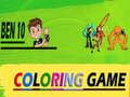 Joc Ben 10 per pintar  en línia