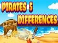 Joc Pirates 5 diferències  en línia