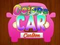 Joc Caricatura de cotxes de colors  en línia