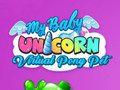 Joc El meu petit unicorn poni virtual mascota  en línia