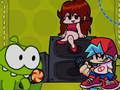 Joc Friday Night Funkin VS Om Nom de Cut The Rope  en línia