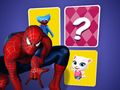 Joc Coincidència de targetes de memòria Spiderman  en línia