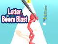 Joc Lletra Boom Blast  en línia