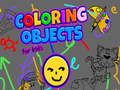 Joc Objectes per pintar per a nens  en línia