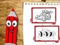 Joc Llibre per pintar de cotxes de tornada a l'escola  en línia