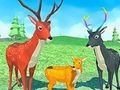 Joc Deer Simulator Família d'animals  en línia