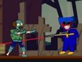 Joc Huggy Wuggy vs Zombies en línia