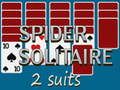 Joc Spider Solitaire 2 vestits  en línia