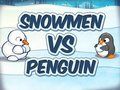 Joc Ninots de neu vs pingüins  en línia