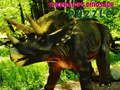 Joc Trencaclosques de dinosaures Triceratops  en línia