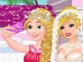 Joc Selfie del casament de Barbie amb princeses  en línia