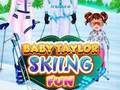 Joc Baby Taylor esquiant diversió  en línia
