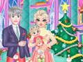 Joc Preparació de Nadal en família Frozen  en línia