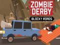 Joc Zombie Derby Blocky Roads en línia