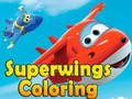 Joc Superwings per pintar  en línia